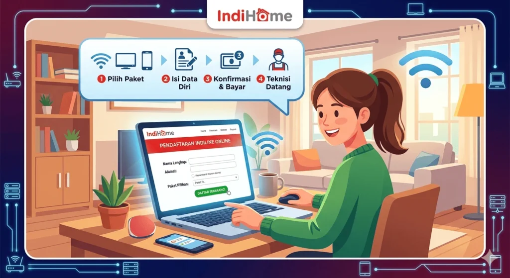 daftar indihome online