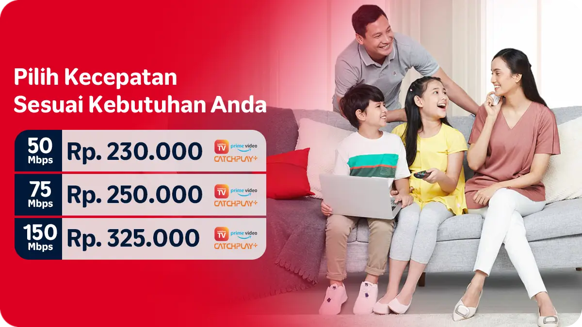 Rekomendasi memilih indihome paket untuk keluarga